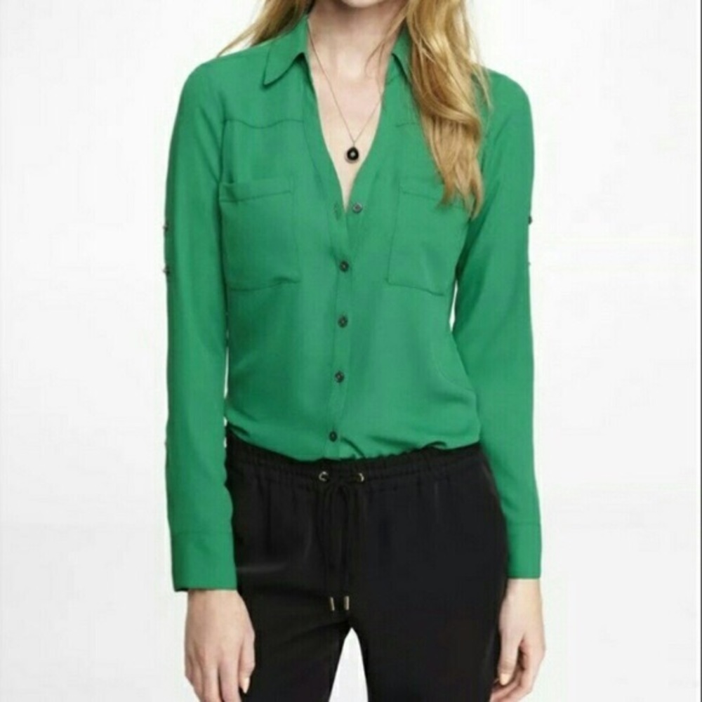 Express Portofino top {St Patrick’s green}
